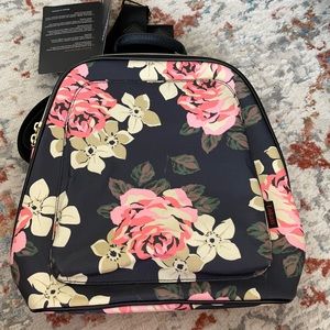 Floral backpack for women